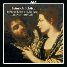CD Cover: Heinrich Schütz, Italian Madrigals op. 1